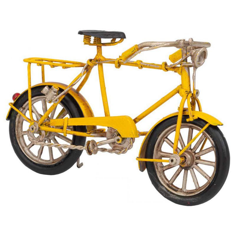 bici  metal amarillo