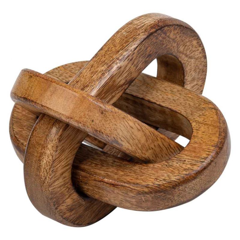 nudo de madera, entrelazado de made marron