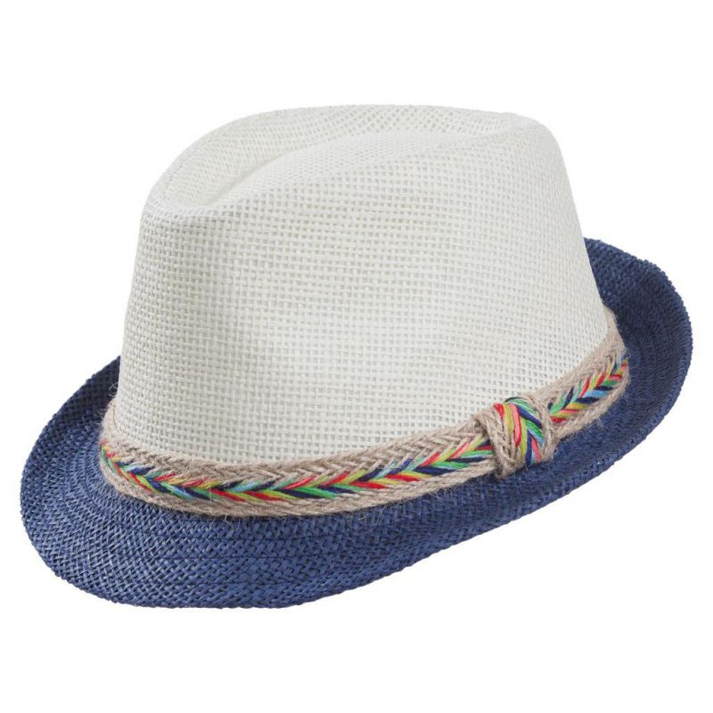 sombrero fedora bicolor