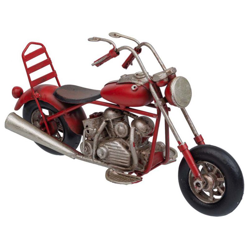 moto metal rojo