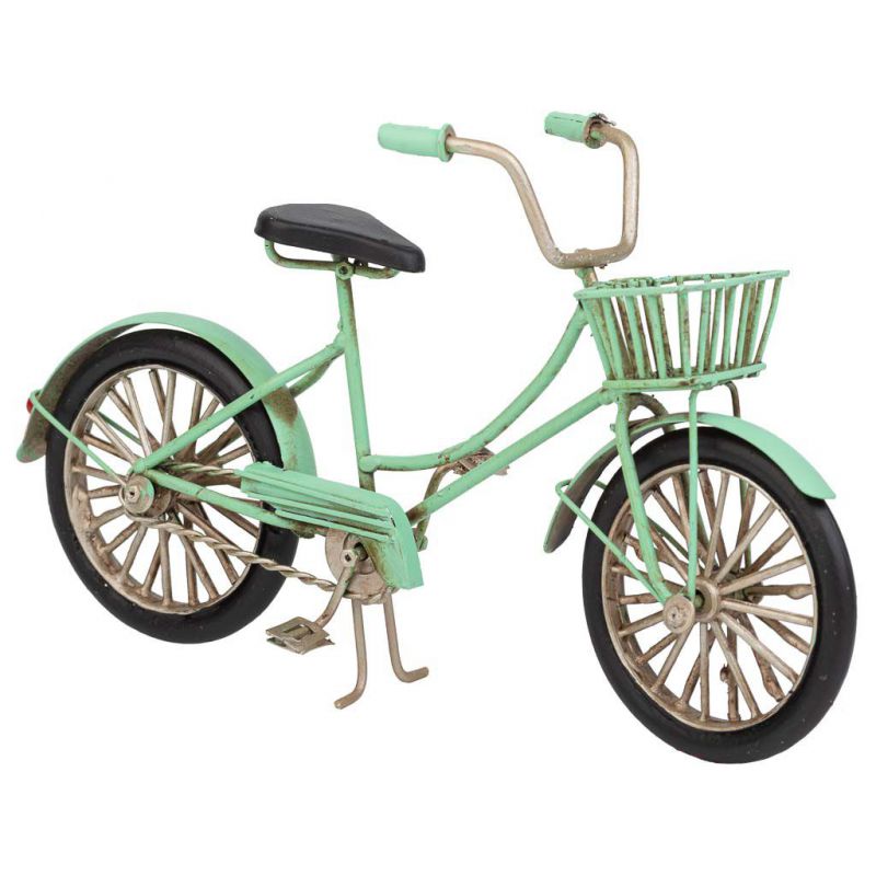 bici metal verde