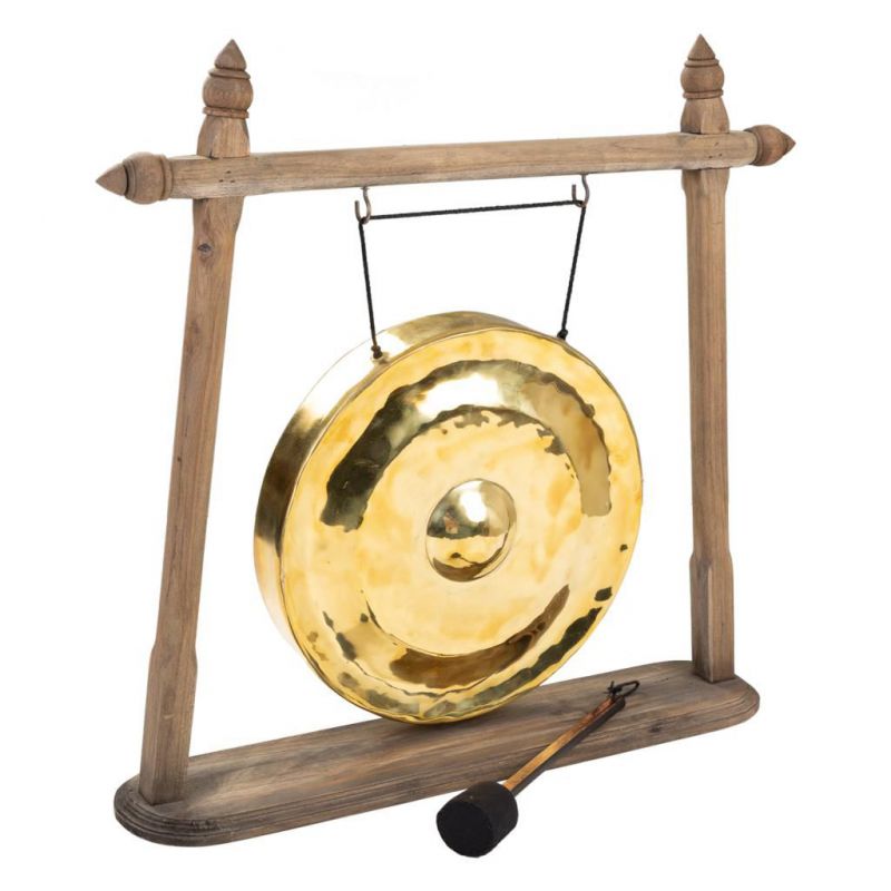gong con soporte